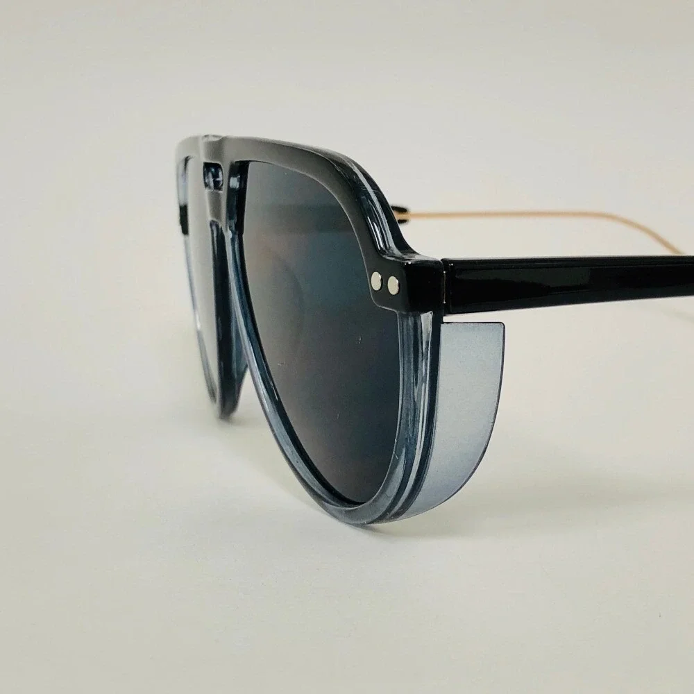 Sunglasses Men Pilot Style Fashion Shades Driving Sun Glasses Street Wear Classy